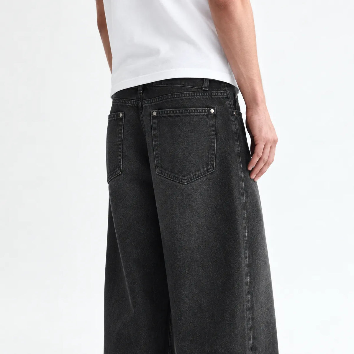 Black Straight Fit Jeans
