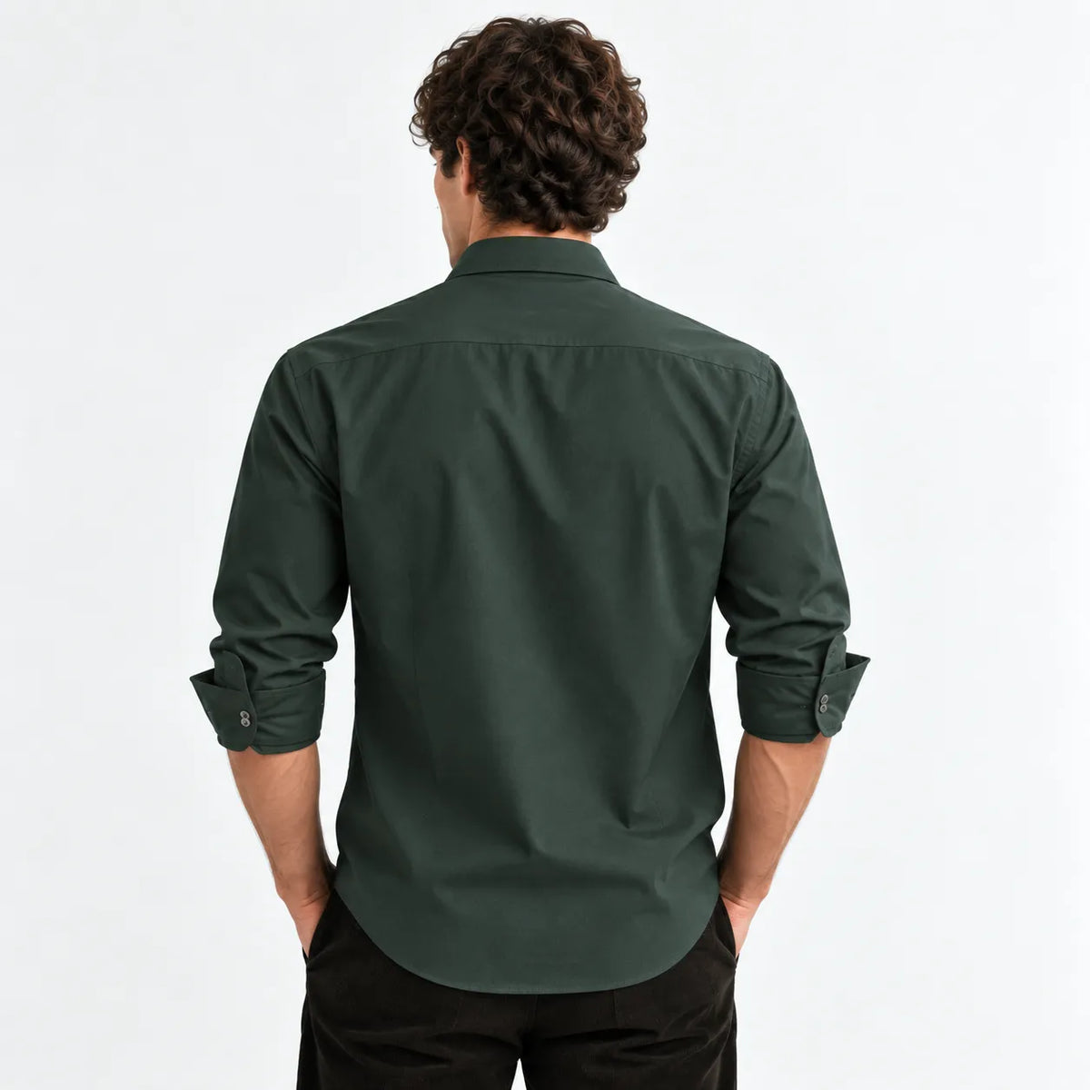 Japanese Fabric Jungle Green Shirt