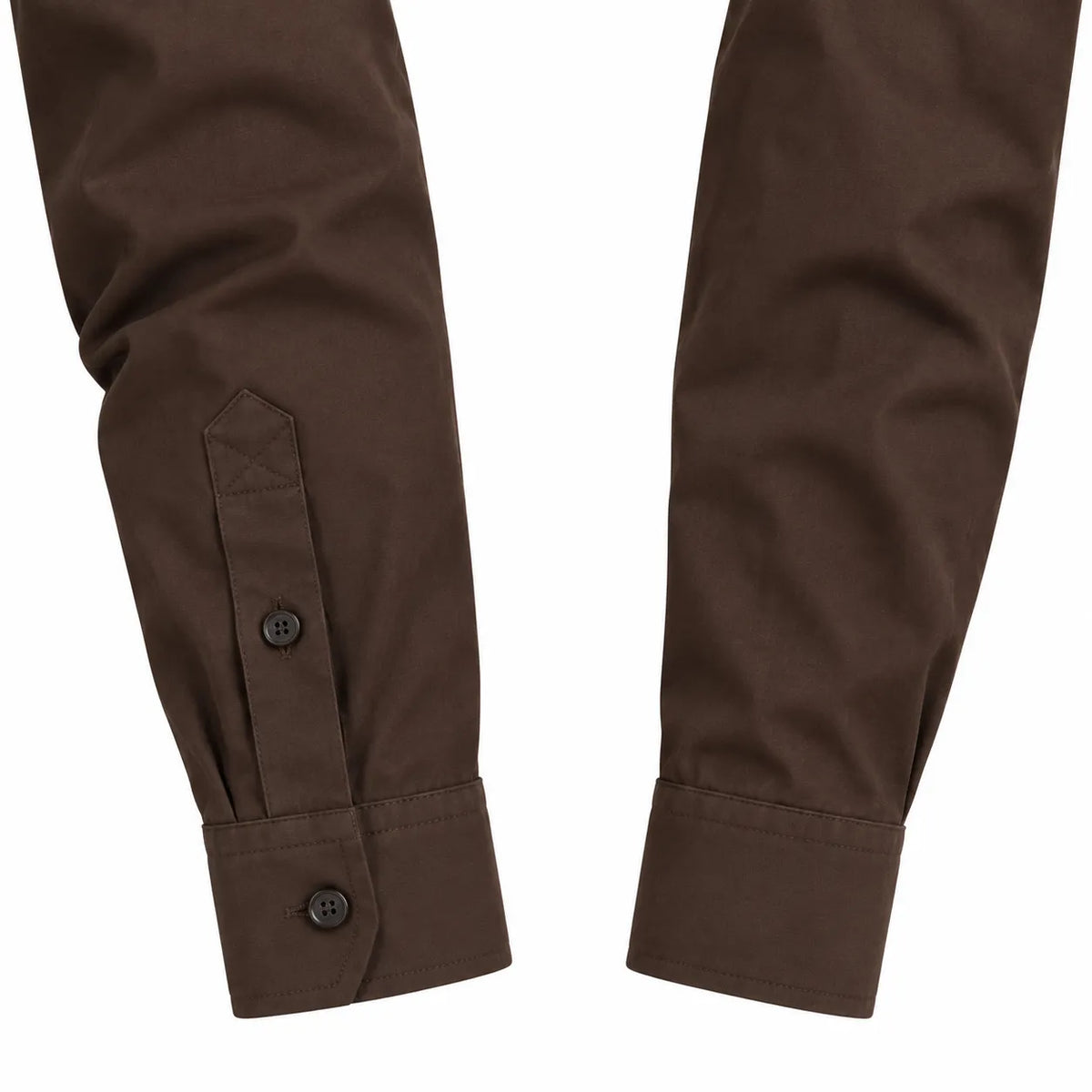 Premium Japanese Fabric Dark Brown Shirt