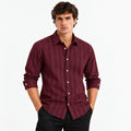 Wine Maroon Modern Fit Shirt