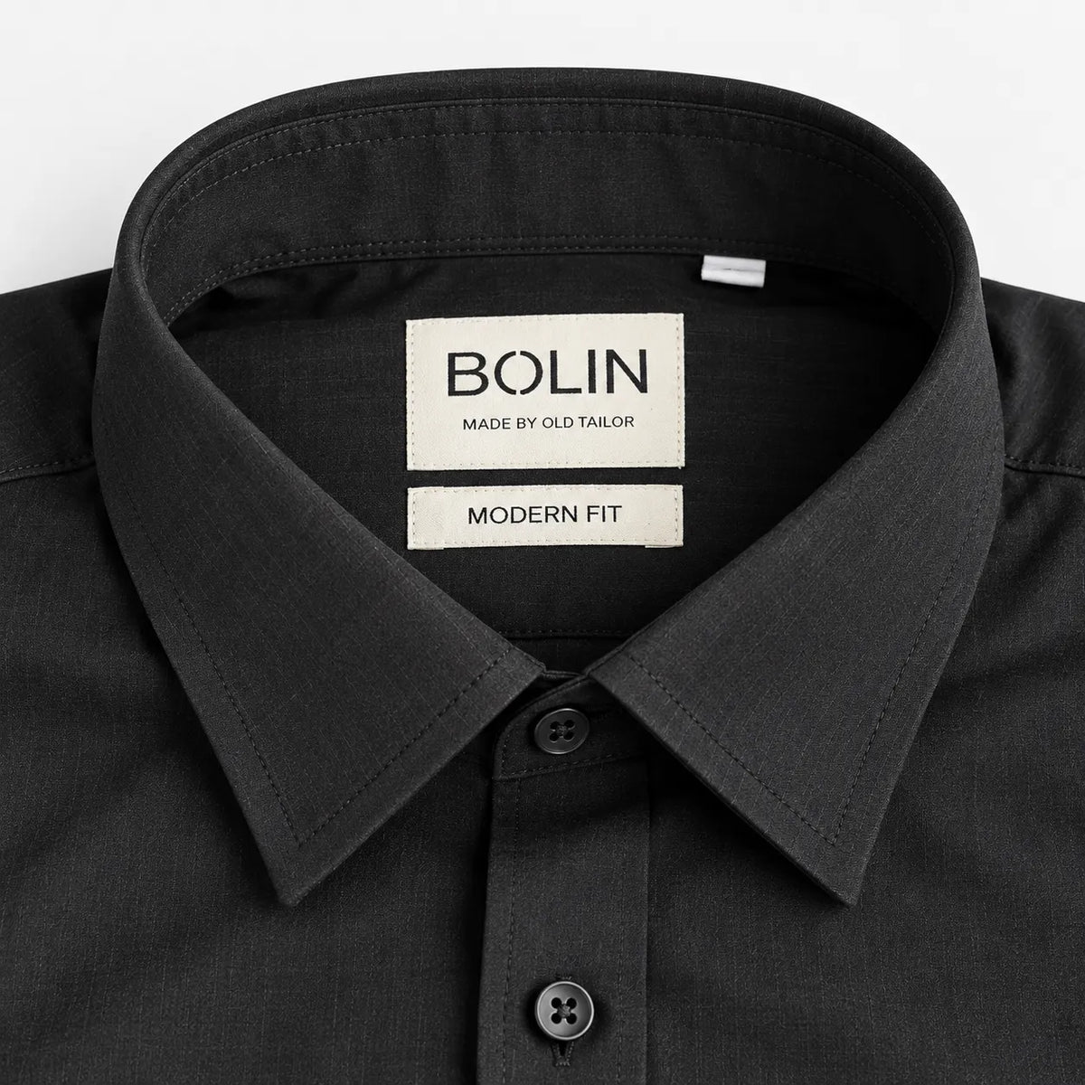 Black Modern Fit Shirt