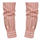 Dusty Pink Striped Modern Fit Shirt