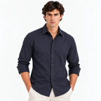 Premium Navy Blue Shirt