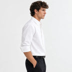 White Modern Fit Shirt